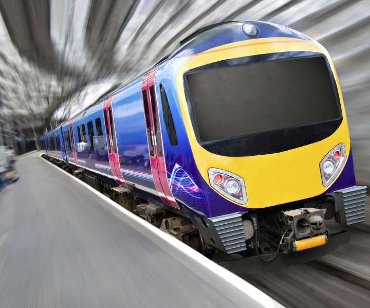 A picture of a train to link to negotiation courses